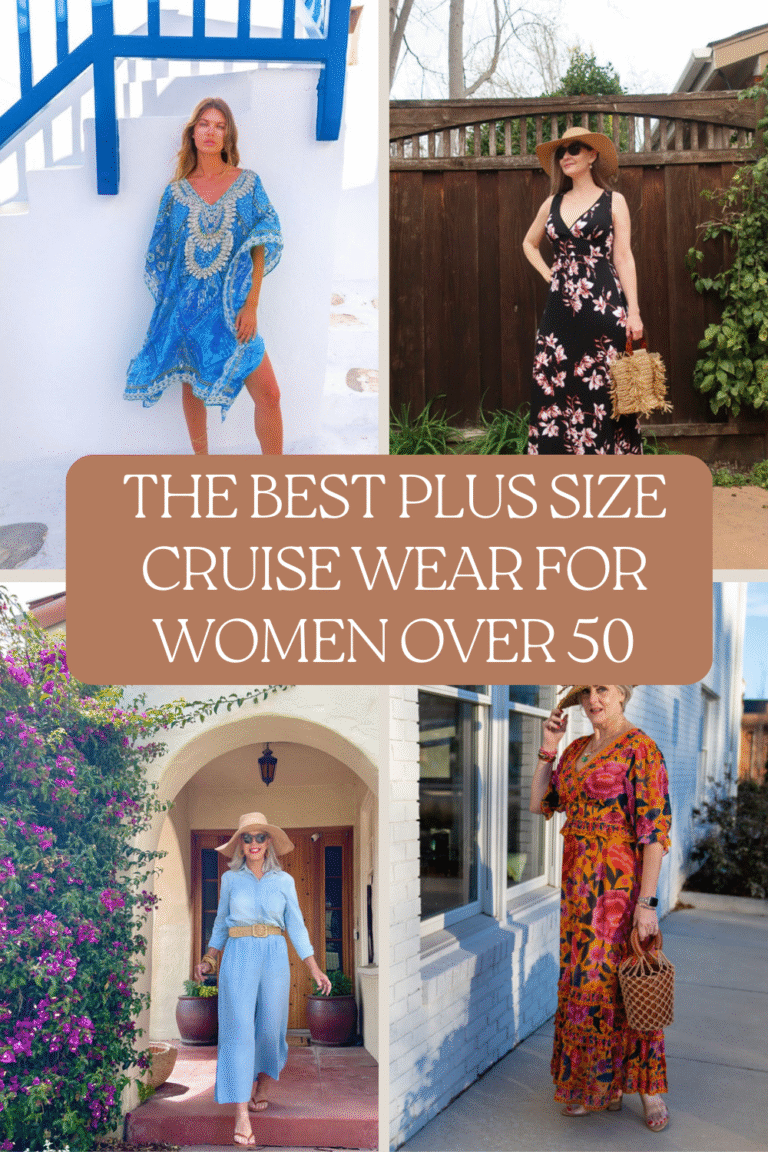 The Best Plus Size Cruise Wear for Women Over 50