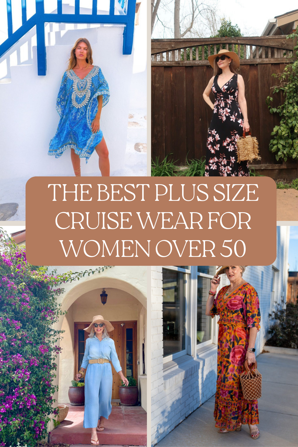The Best Plus Size Cruise Wear for Women Over 50