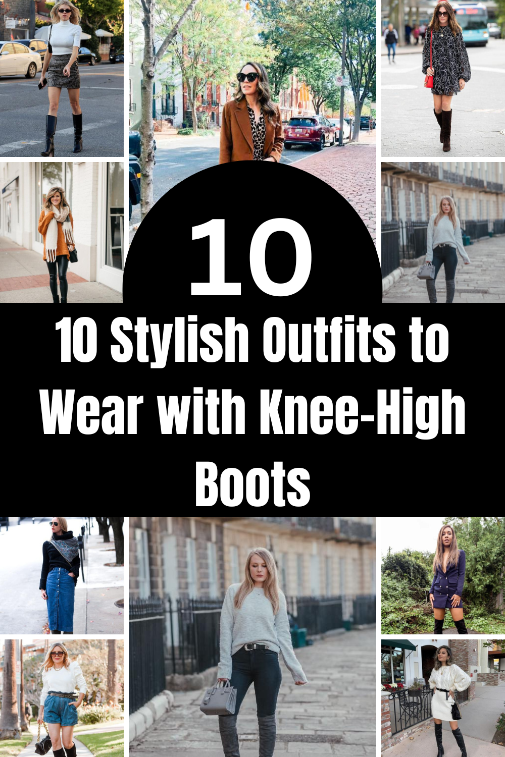 sh Outfits to Wear with Knee-High Boots