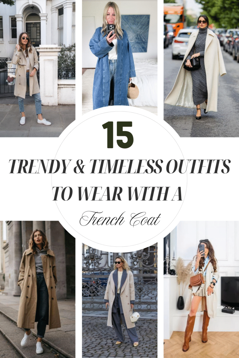 15 Trendy & Timeless Outfits to Wear with a Trench Coat