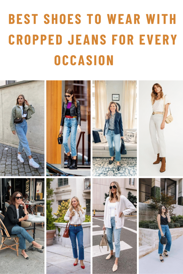 Best Shoes to Wear with Cropped Jeans for Every Occasion