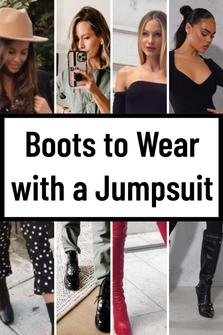 Boots to Wear with a Jumpsuit
