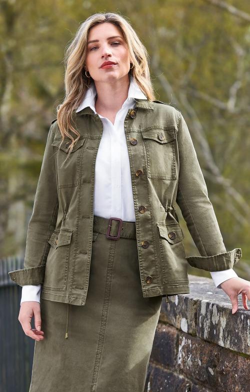 Green and Brown Layers: Jungle Camouflage