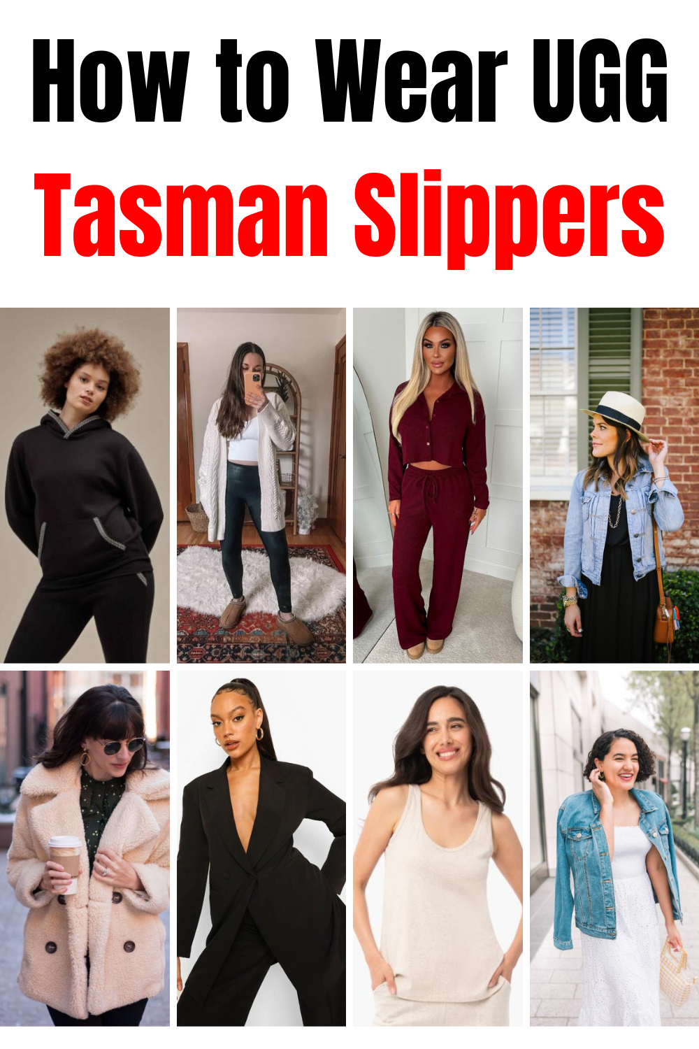 How to Wear UGG Tasman Slippers