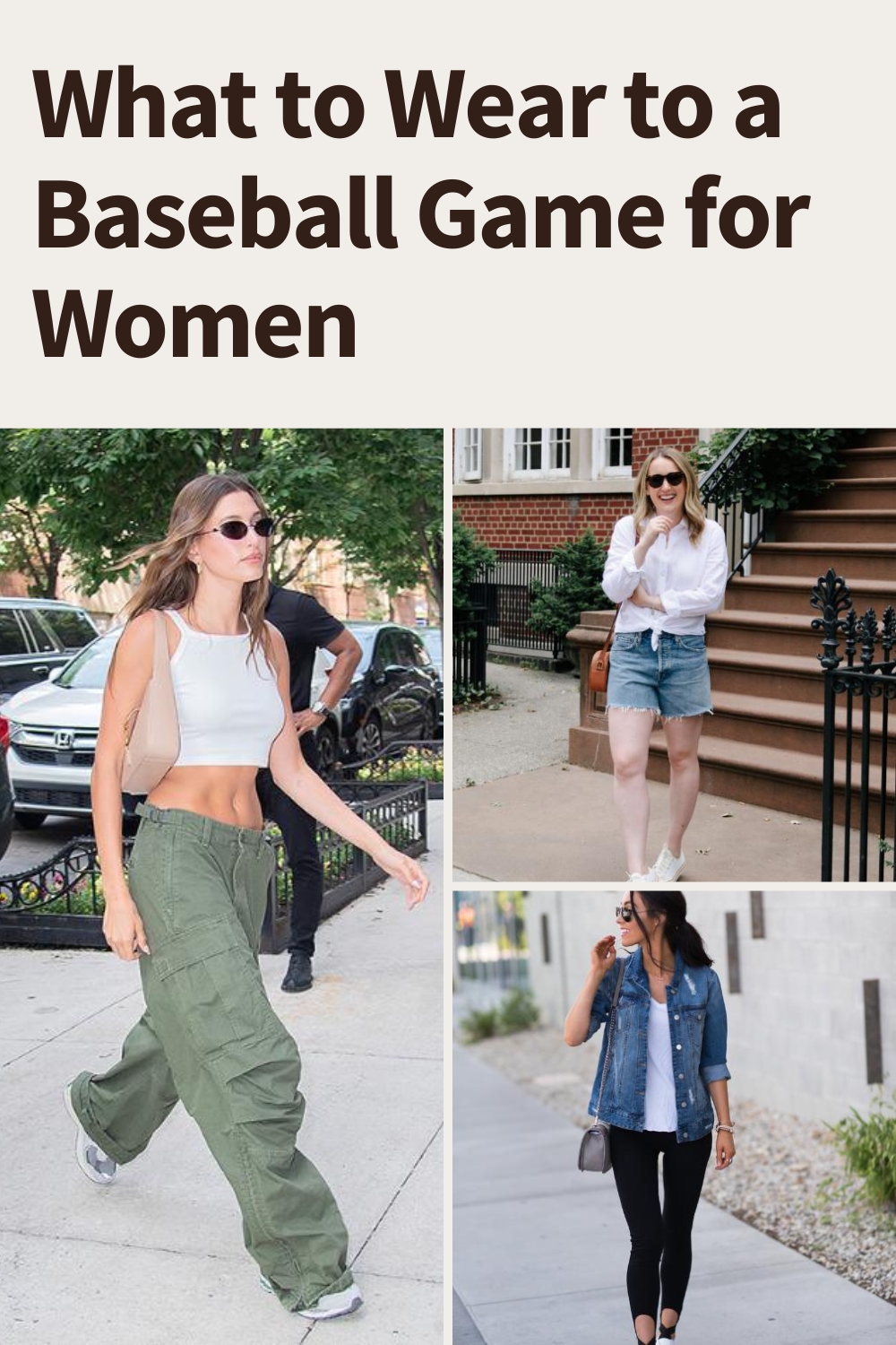 what to wear to a baseball game woman