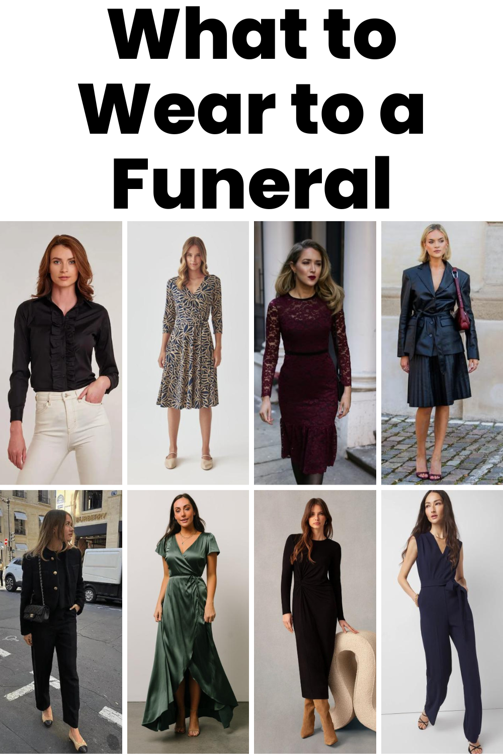 What to Wear to a Funeral