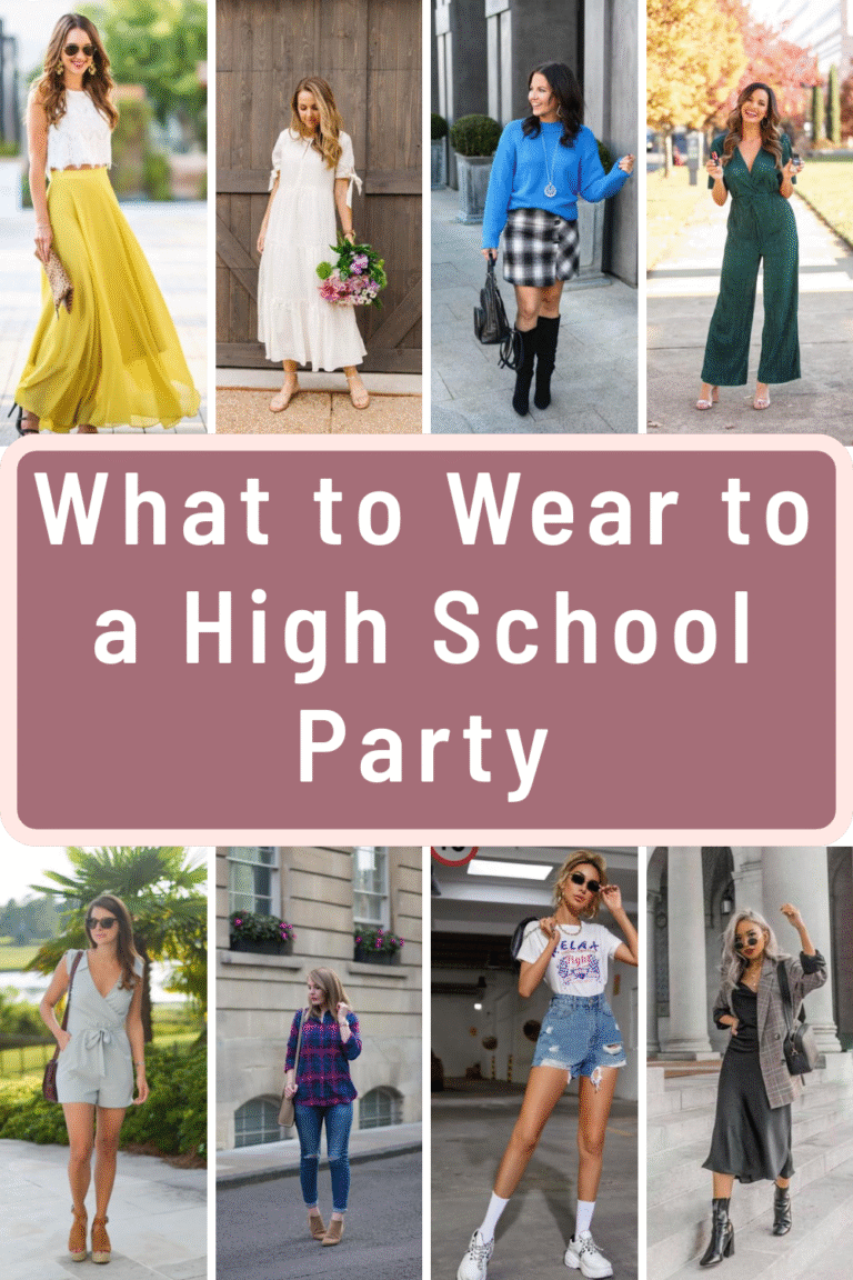 What to Wear to a High School Party