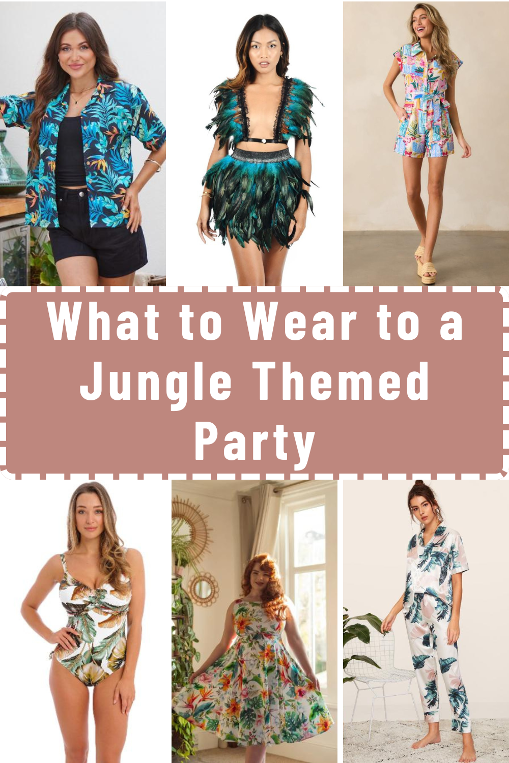 What to Wear to a Jungle Themed Party