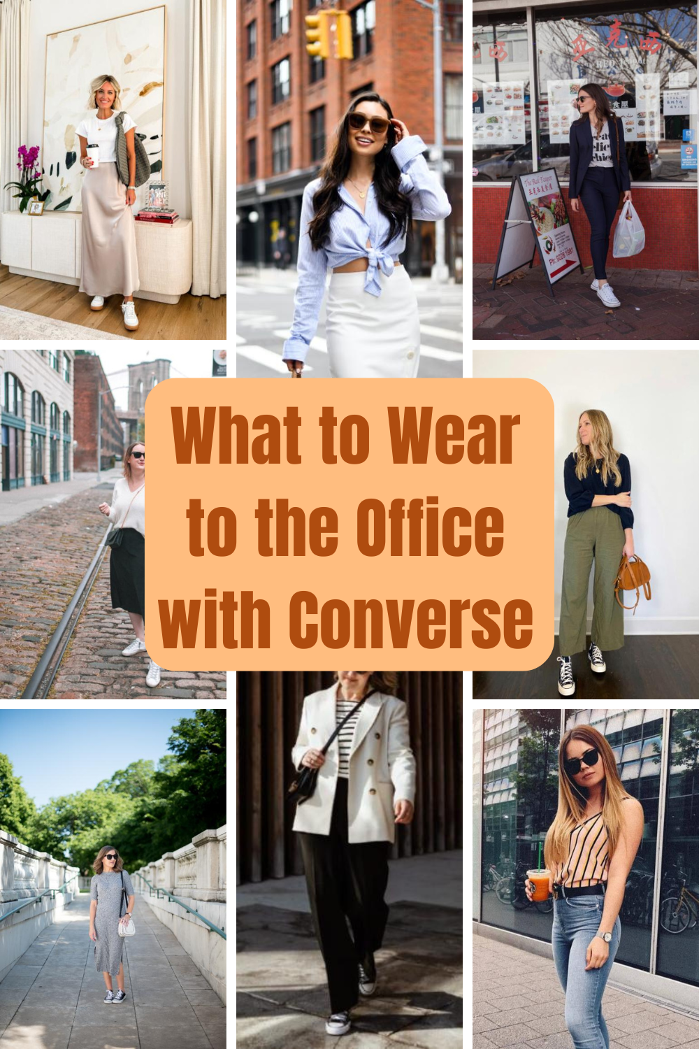 What to Wear to the Office with Converse
