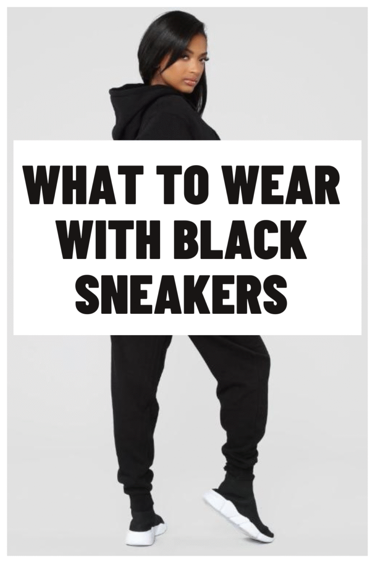 What to Wear with Black Sneakers