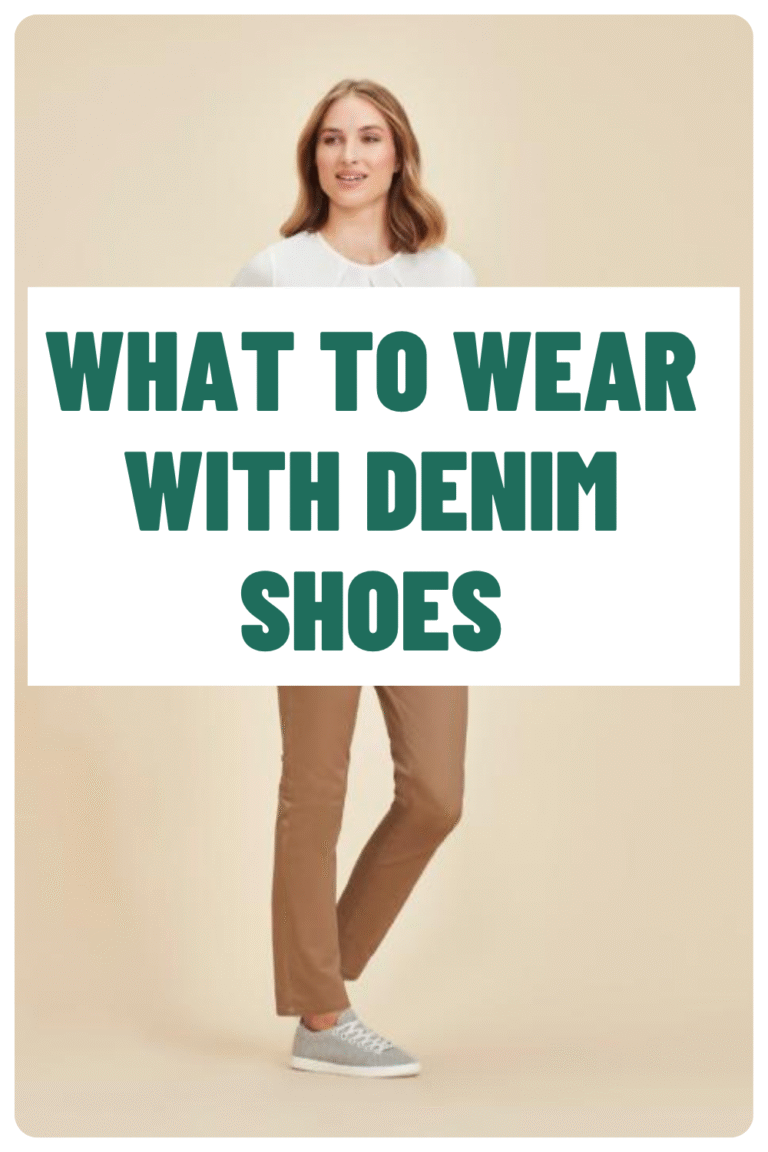 What to Wear with Denim Shoes