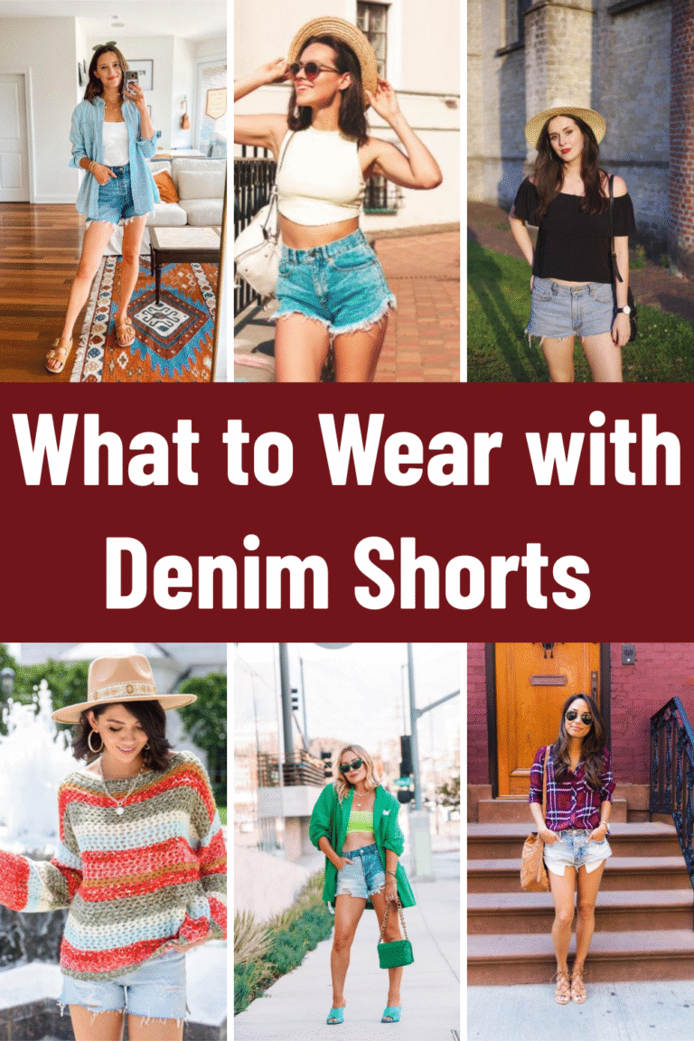 What to Wear with Denim Shorts
