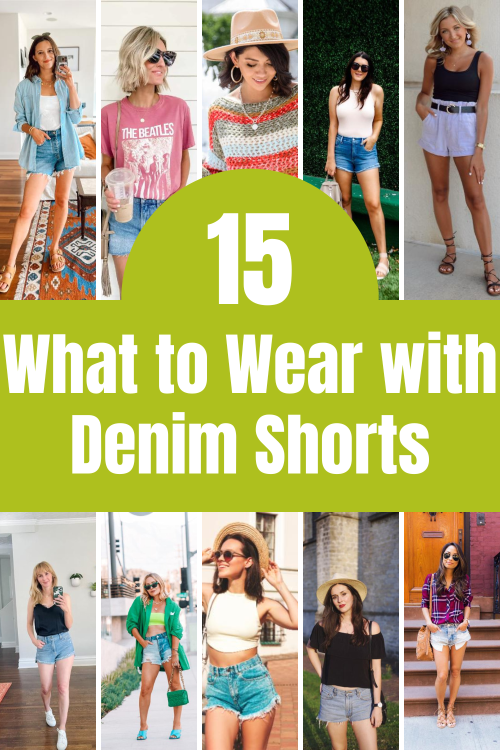 What to Wear with Denim Shorts