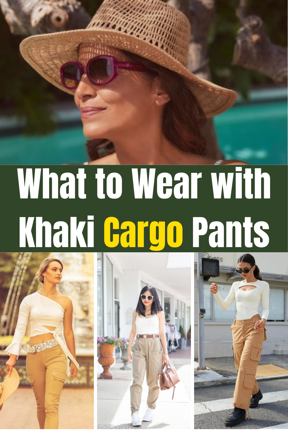 What to Wear with Khaki Cargo Pants
