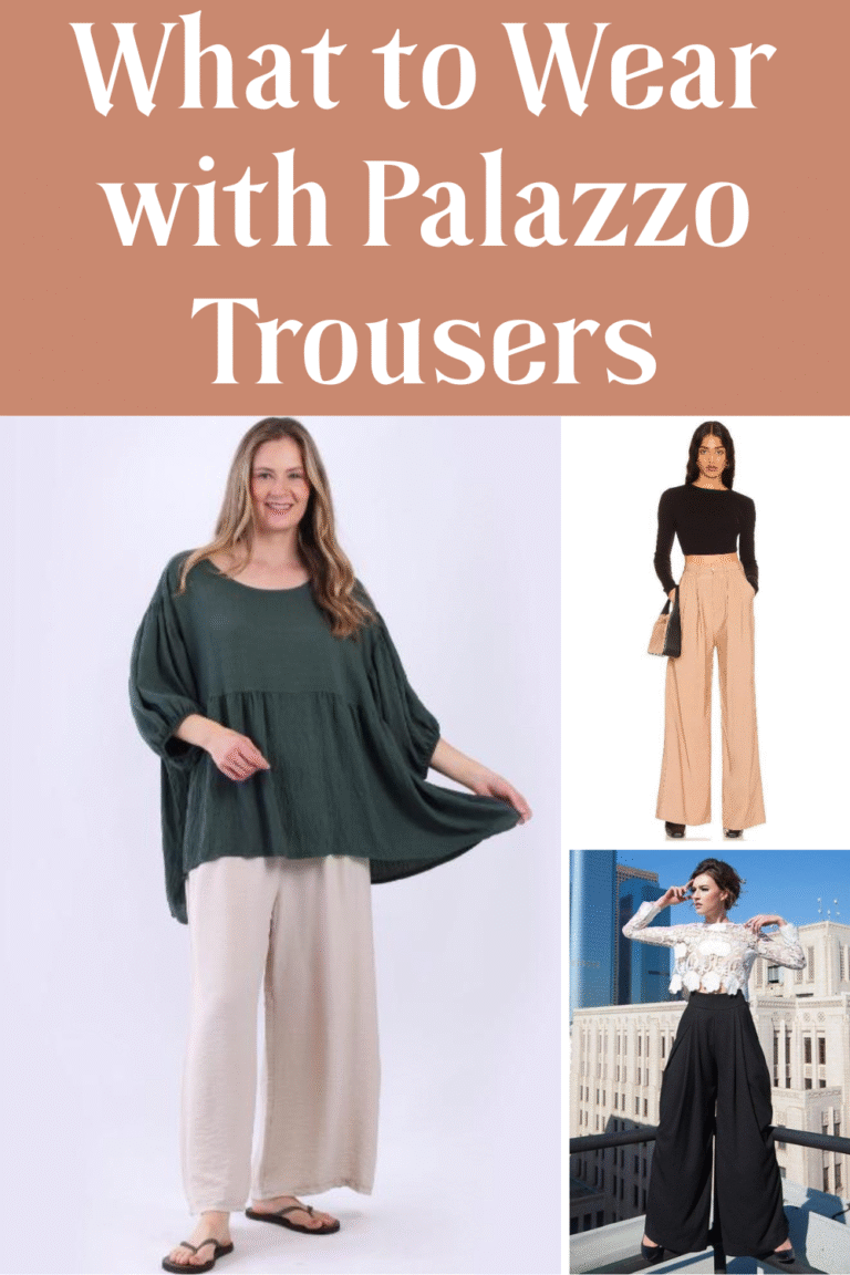 What to Wear with Palazzo Trousers
