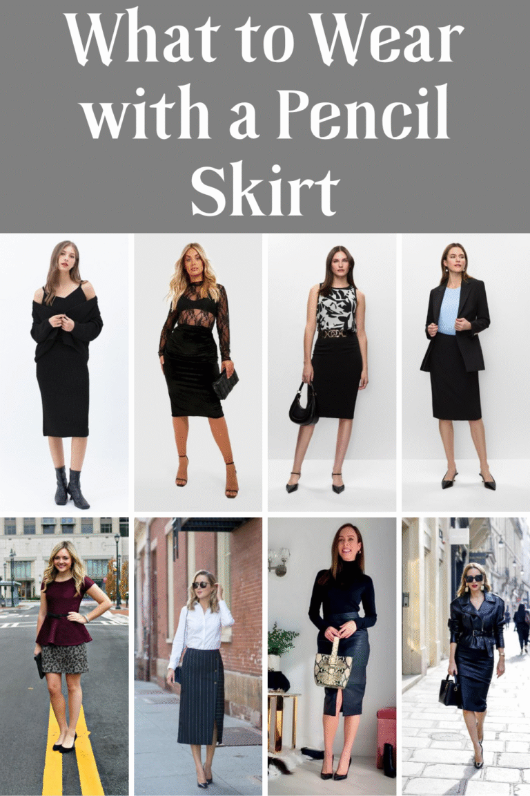 What to Wear with a Pencil Skirt