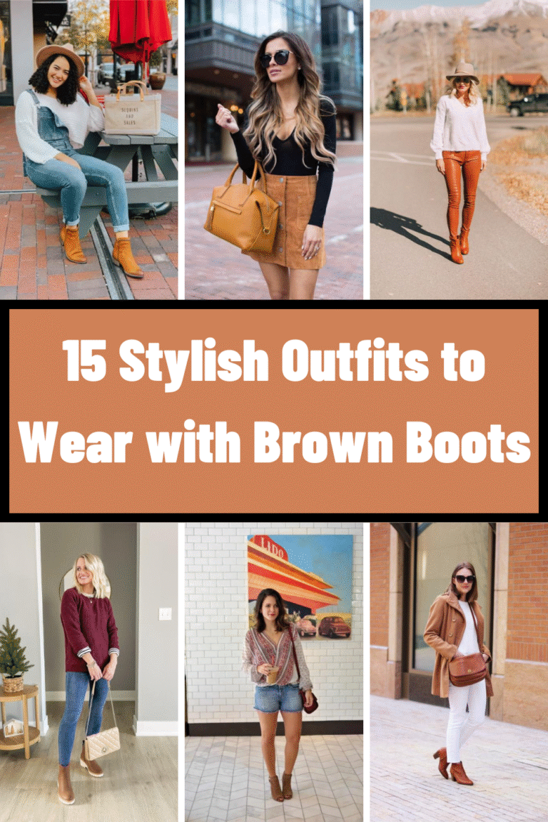 15 Stylish Outfits to Wear with Brown Boots