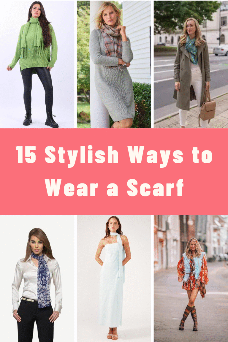 15 Stylish Ways to Wear a Scarf