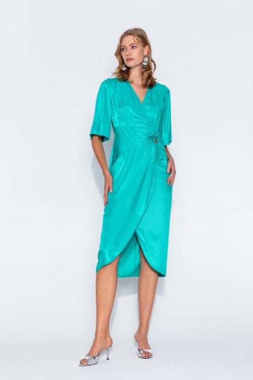 A Wrap Dress for Effortless Elegance
