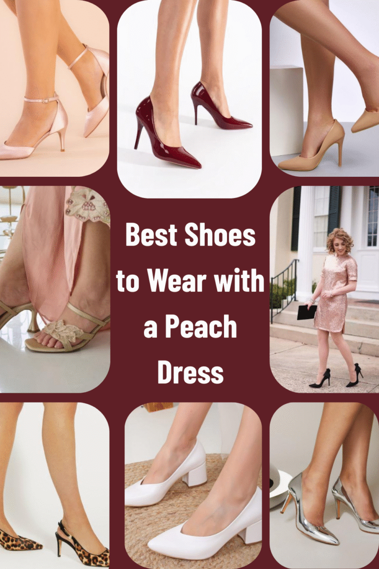 Best Shoes to Wear with a Peach Dress