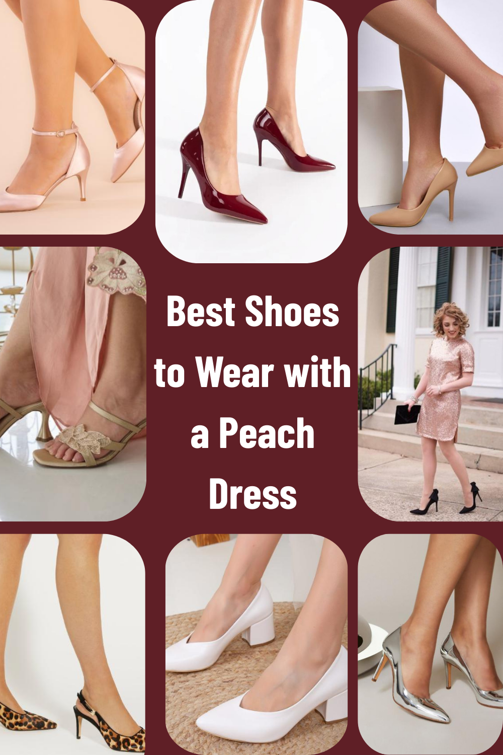 Best Shoes to Wear with a Peach Dress