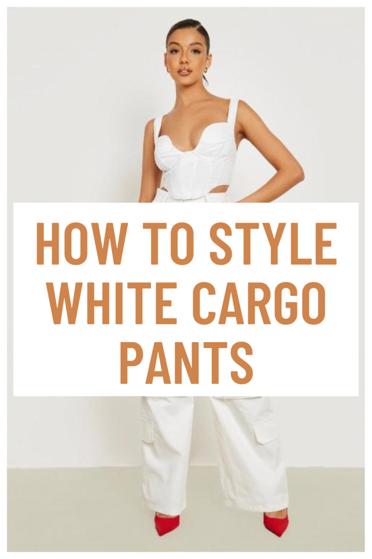 How to Style White Cargo Pants