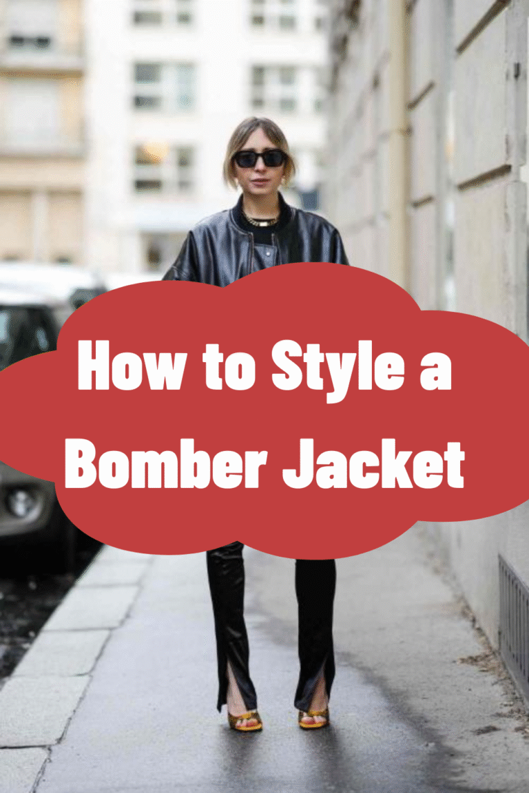 How to Style a Bomber Jacket