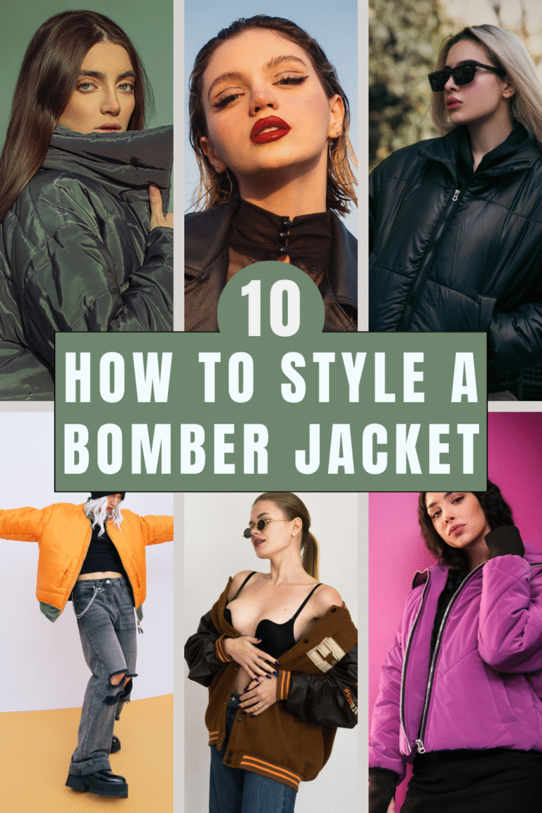 How to Style a Bomber Jacket