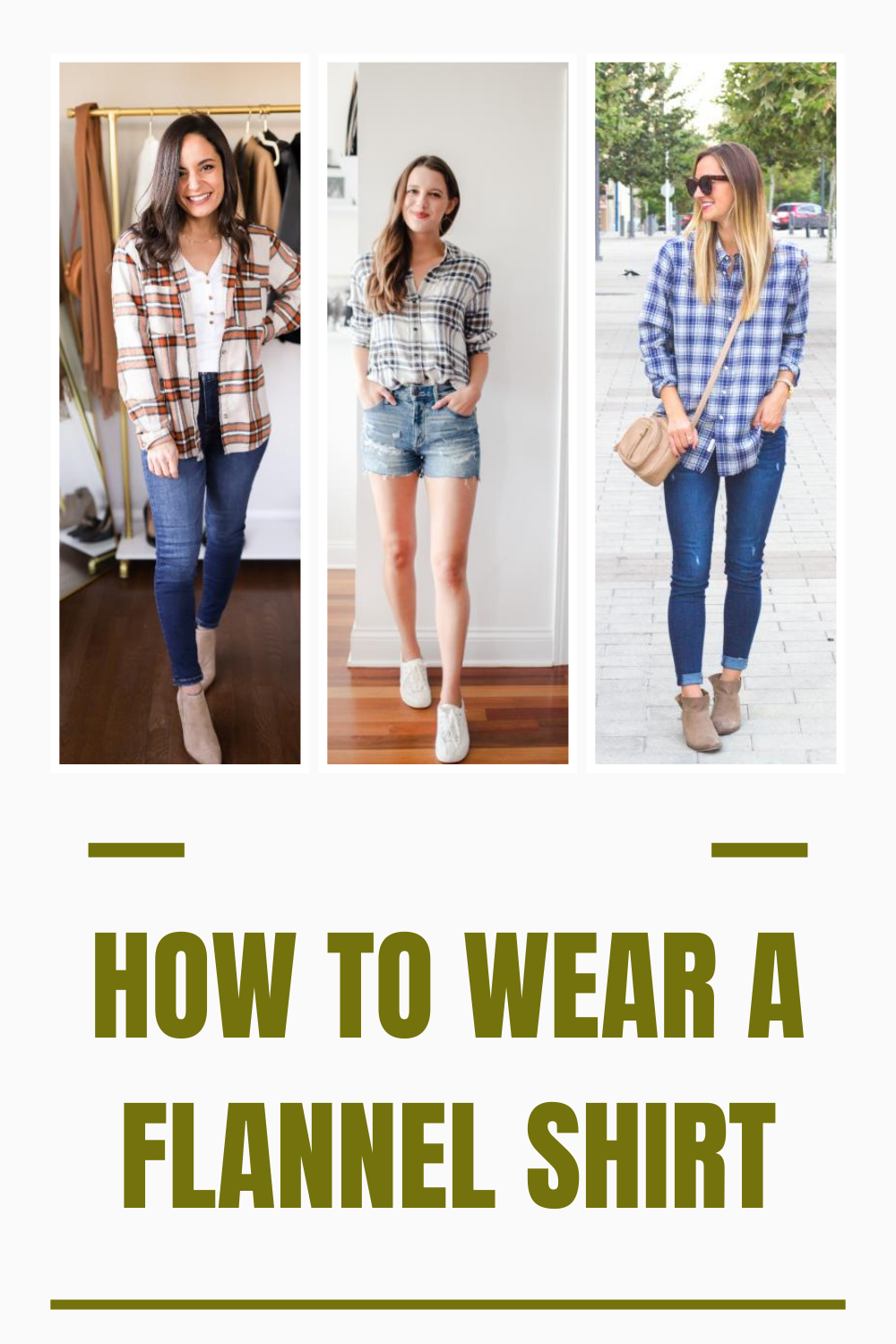 How to Wear a Flannel Shirt