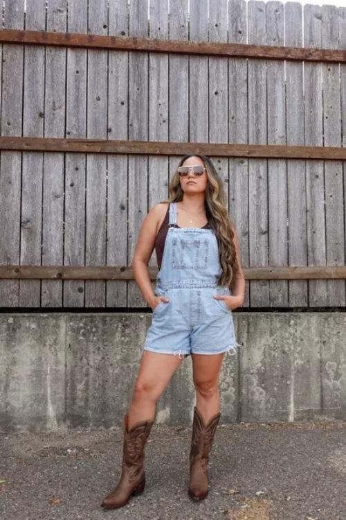 Pair with Overalls