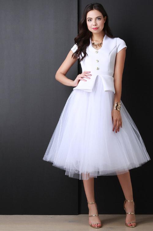 Peplum Top