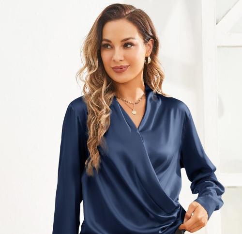 Silky Blouse for Elegant Delicacy