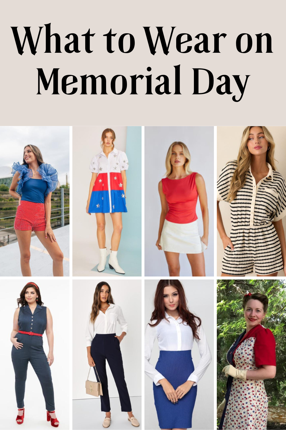 What to Wear on Memorial Day