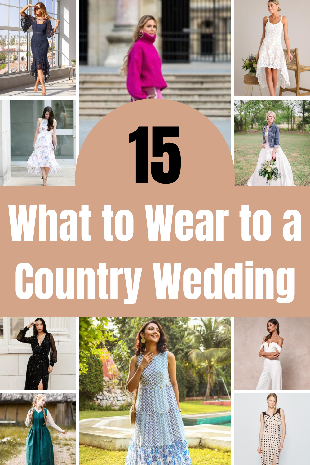 What to Wear to a Country Wedding