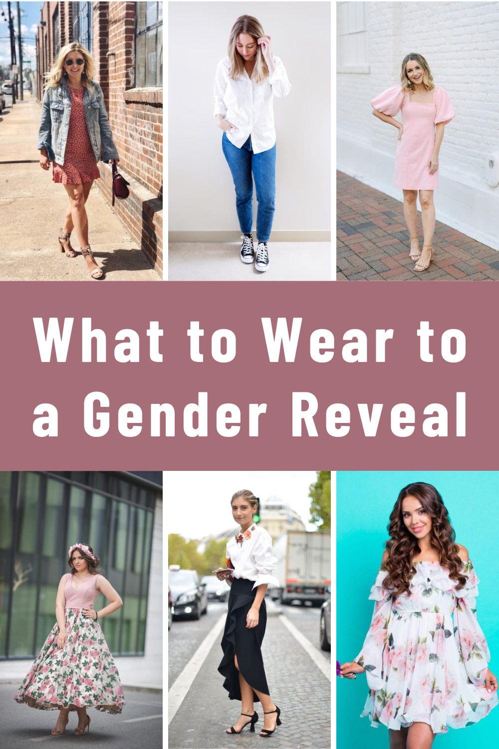 What to Wear to a Gender Reveal