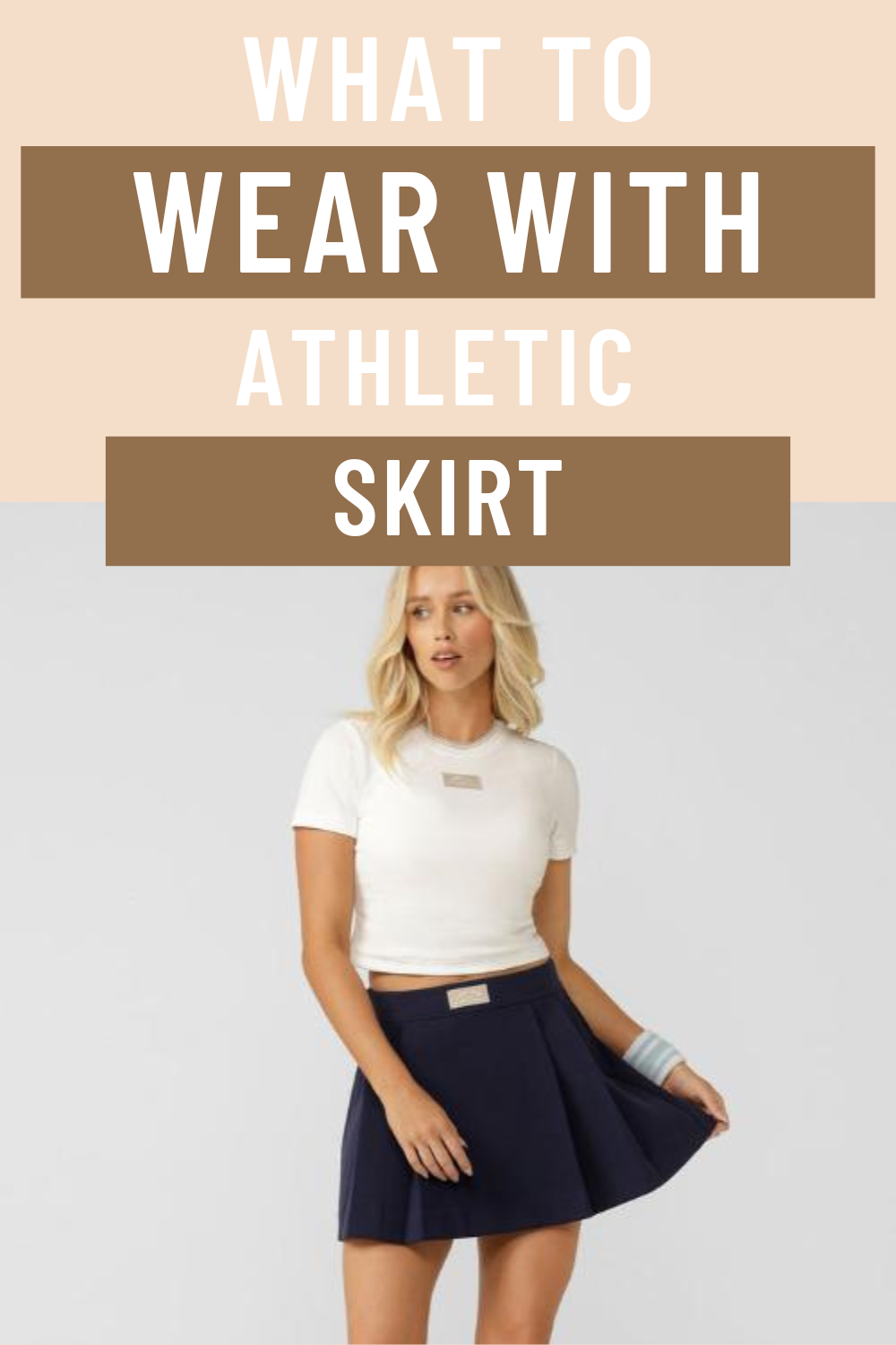 What to Wear with Athletic Skirt