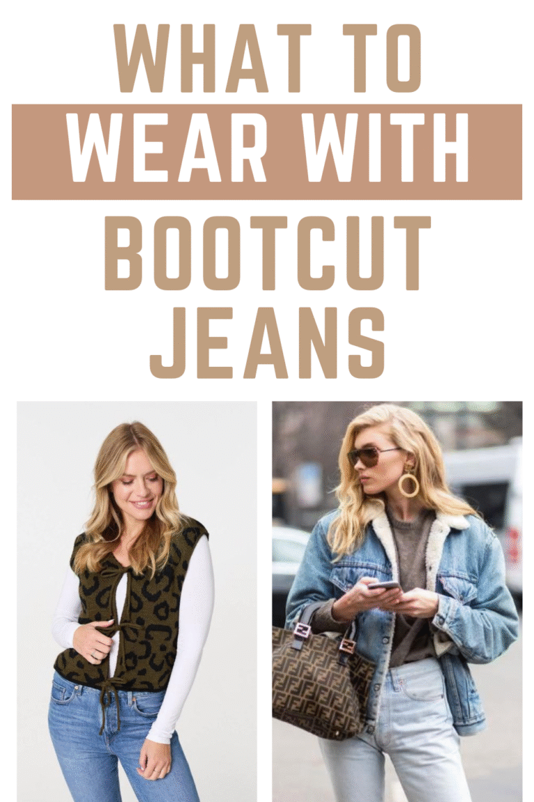 What to Wear with Bootcut Jeans