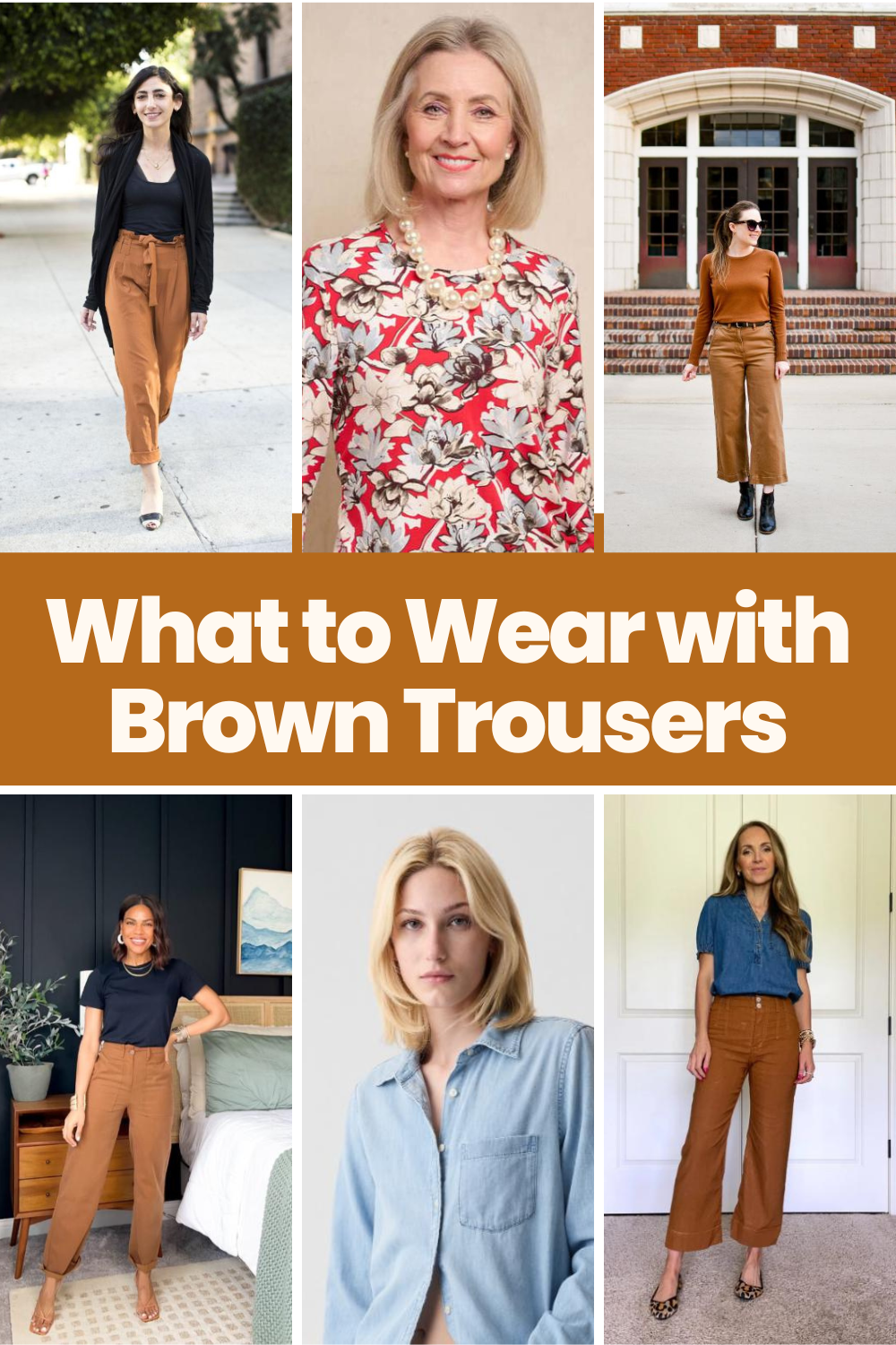 What to Wear with Brown Trousers