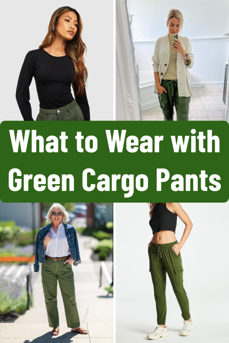 What to Wear with Green Cargo Pants