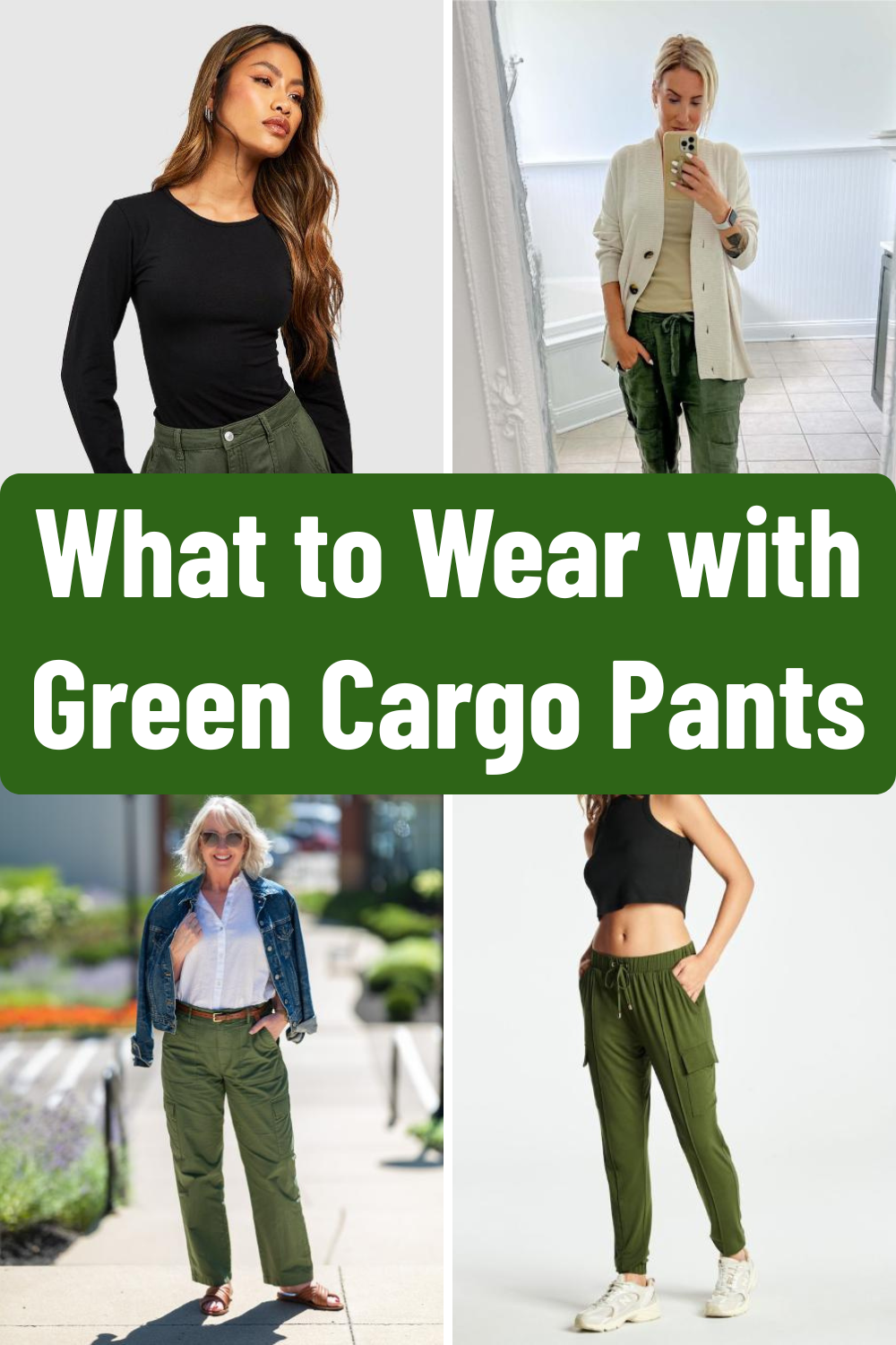 What to Wear with Green Cargo Pants