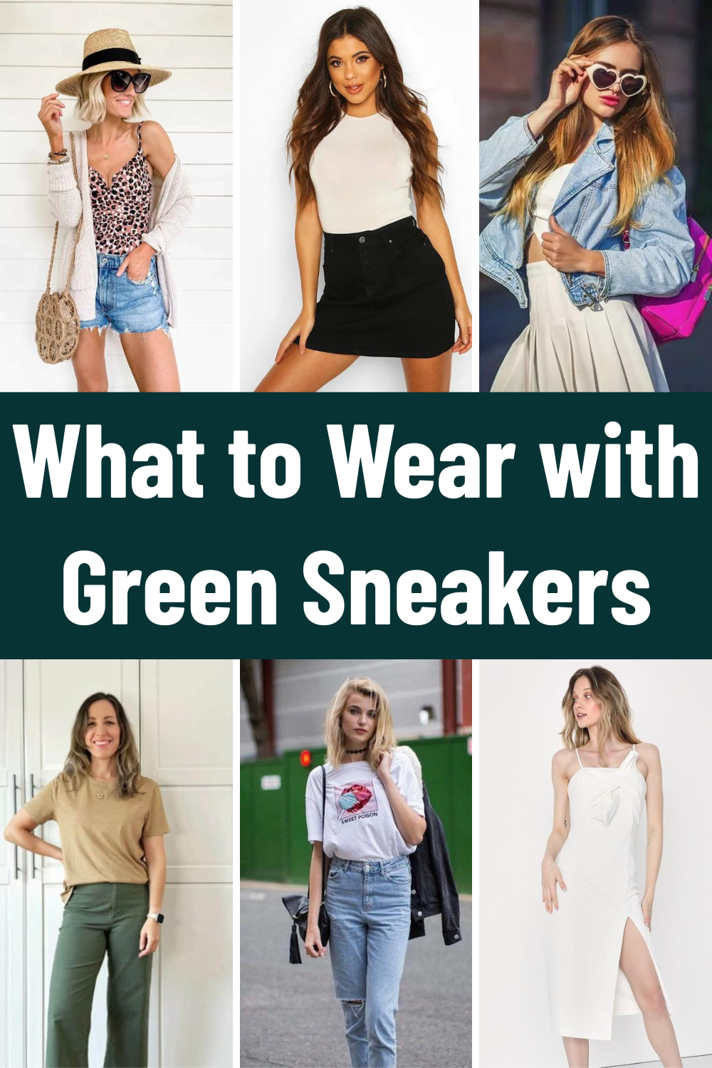 What to Wear with Green Sneakers
