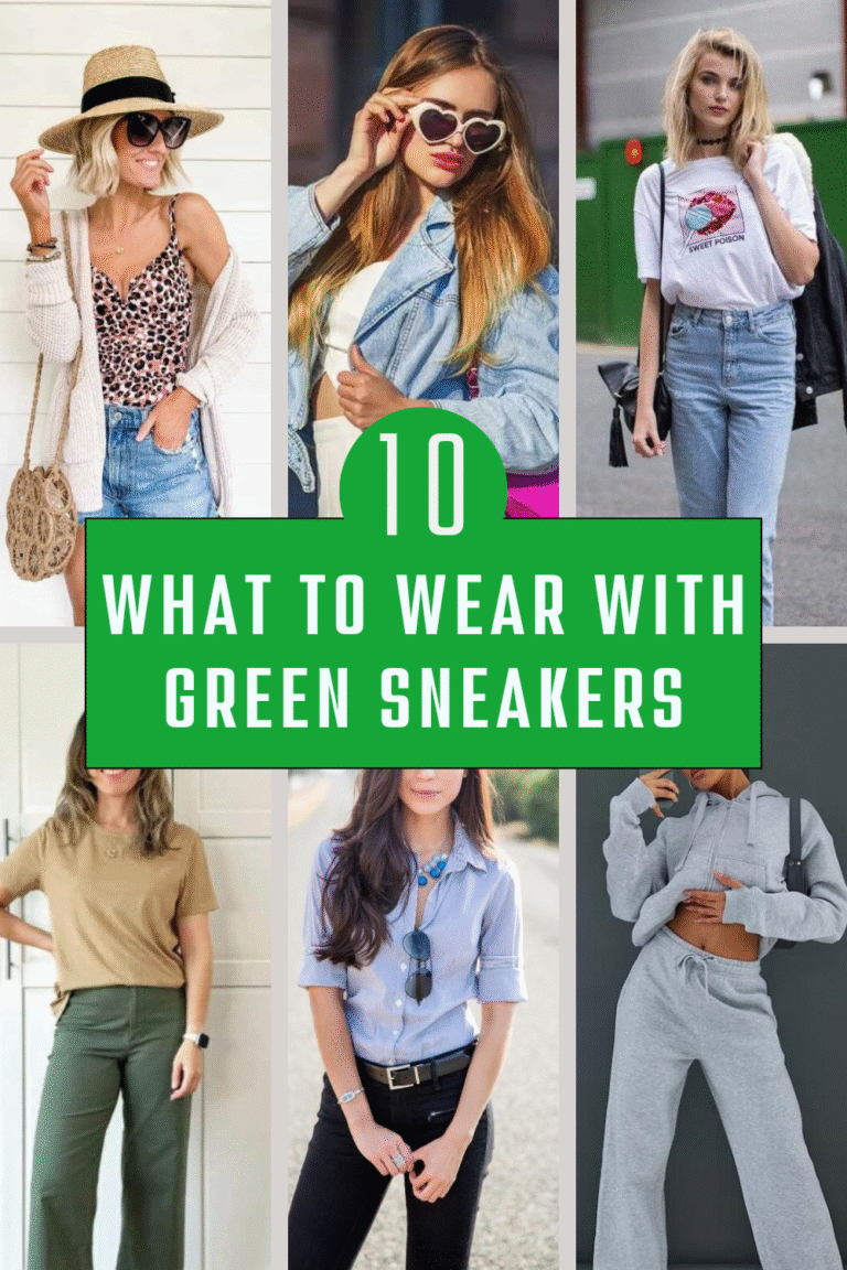 What to Wear with Green Sneakers