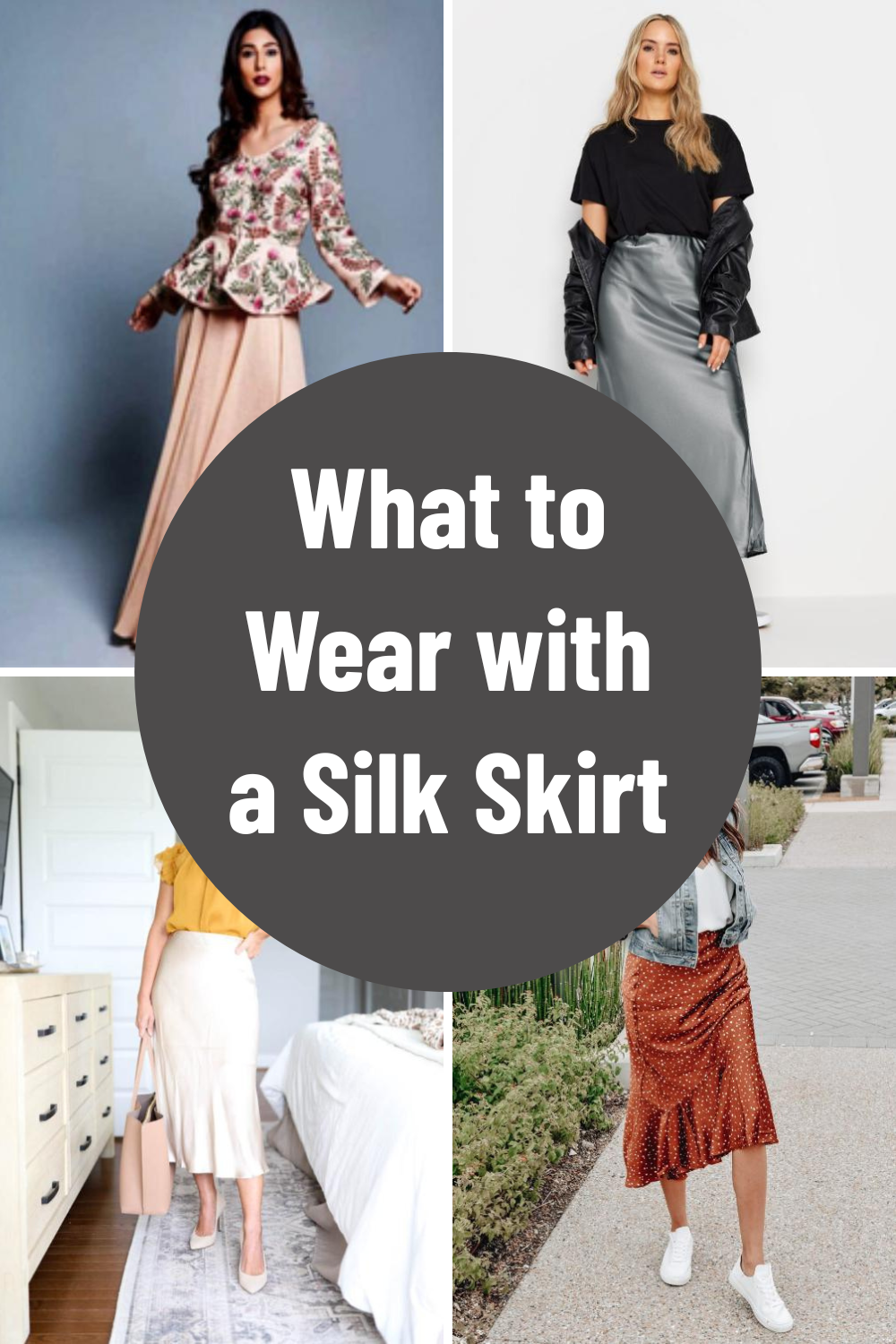 What to Wear with a Silk Skirt