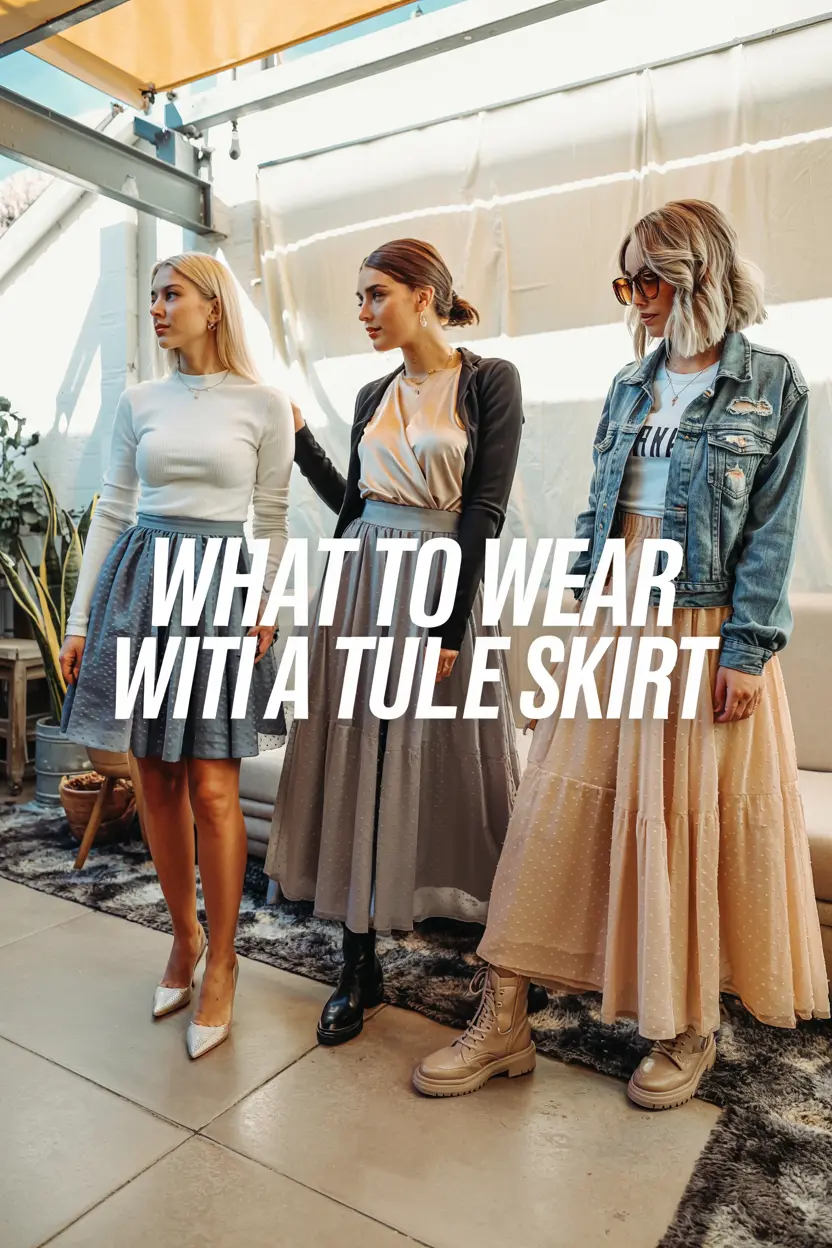 What to Wear with a Tulle Skirt