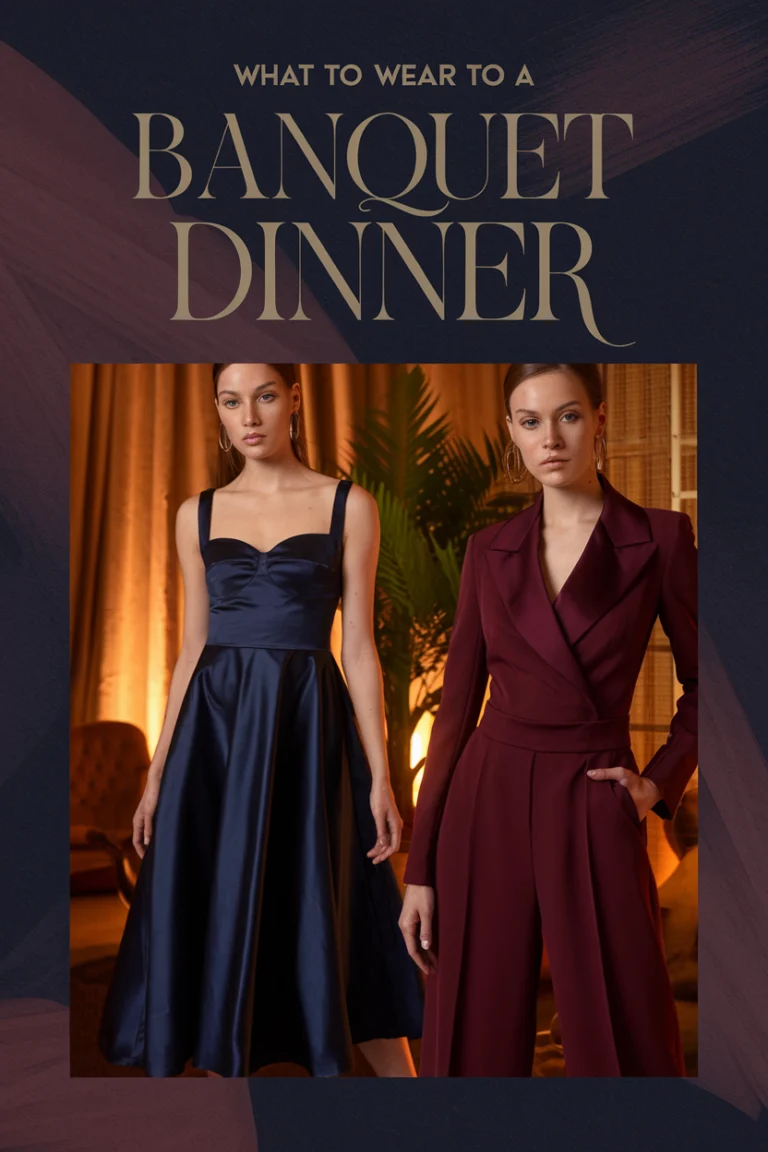 what to wear to a banquet dinner