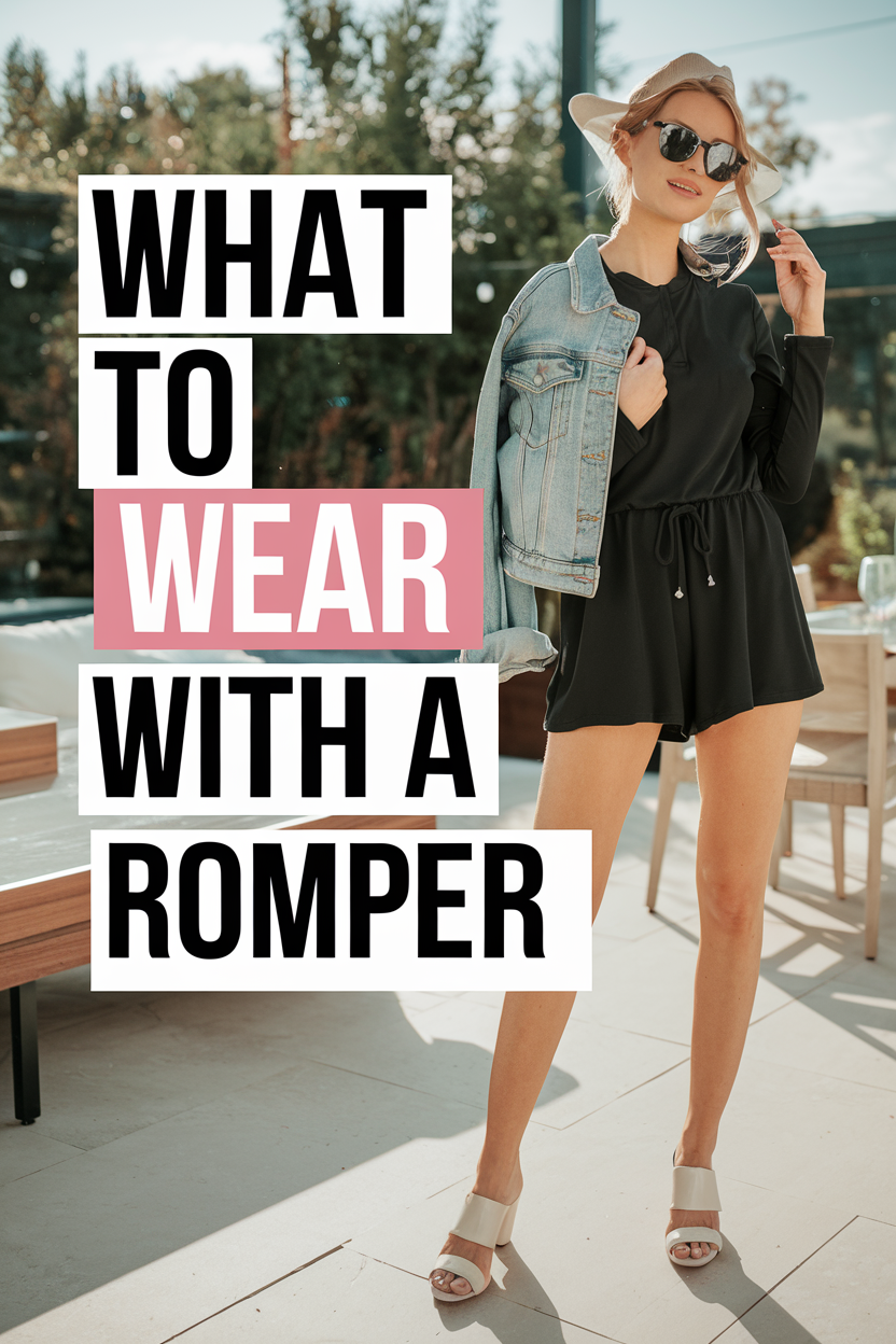 what to wear with a romper